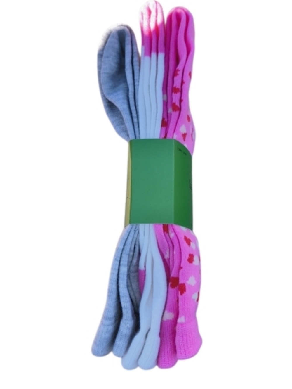 kate spade Pink Heart Dot Crew Socks 3pair - Picture 3 of 3